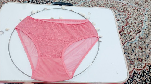 شورت اسلیپ فانتزی زنانه جنس توری و گیپوری زنانه سایز 40و42کد 1252