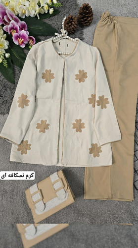 کت و شلوار زنانه مدل شکوفه کد 122